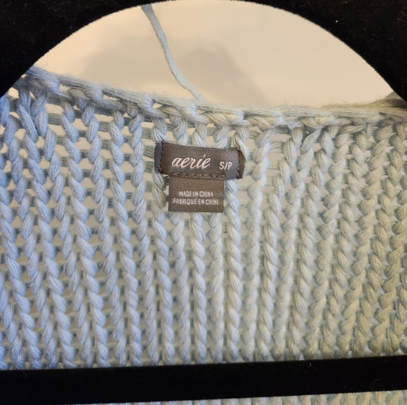 aerie Knit Cropped Cardigan - Picture 5 of 11